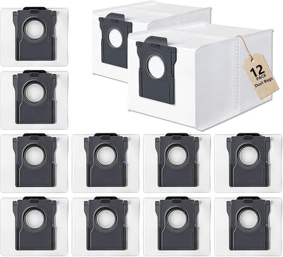 12 Pzas Bolsas Polvo Comp Dreame L10s X30 X40 X50