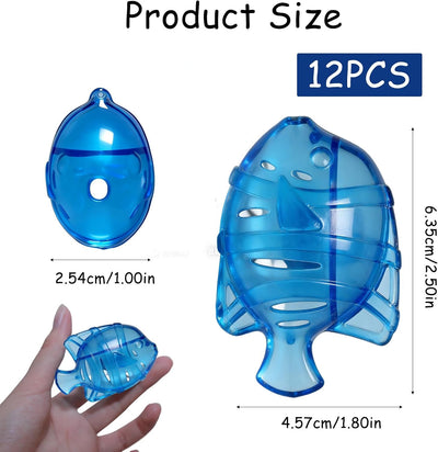 Paquete 12 Humidificadores Azules Purificador Agua Pecera