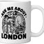 Taza Cerámica I Love London Blanca Reino Unido