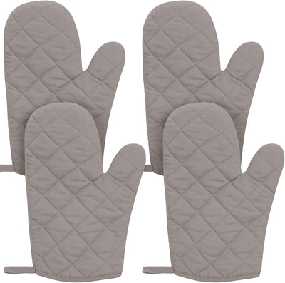 Guantes de horno suaves antideslizantes con forro acolchado extra largo