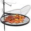 Rejilla parrilla fogata 61cm plegable camping ajustable