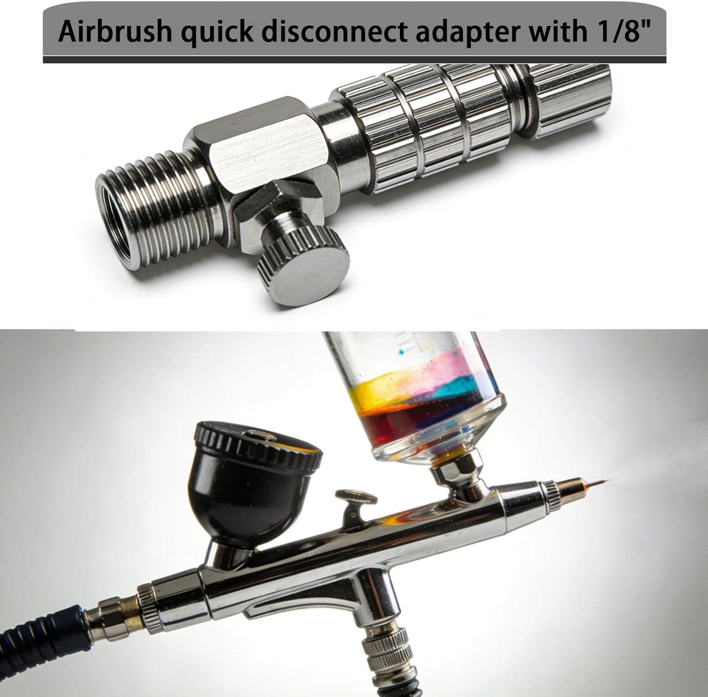 5 Accesorios Desconexión Rápida 1/8pulg Kit Macho Hembra