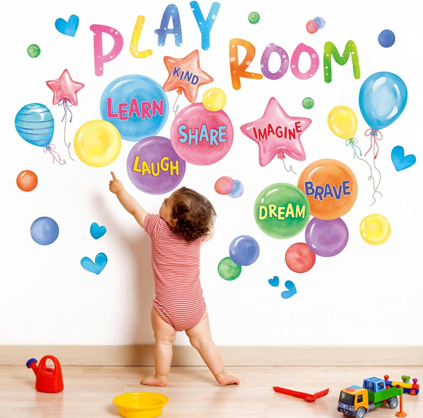 Adhesivo pared citas inspiradoras para niños