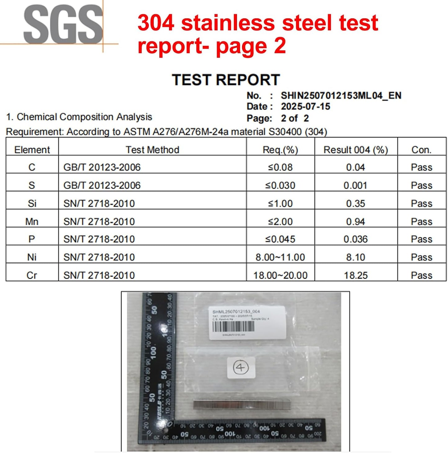 Grapas T/50 acero inox 3/8pulg 4032uds comp