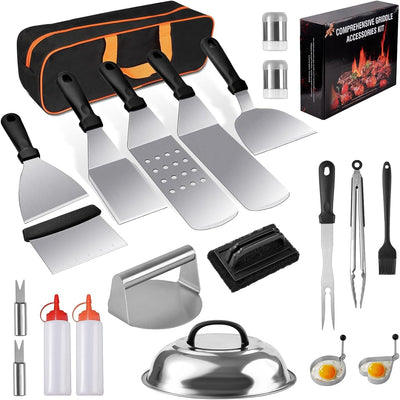 22 Pzas Accesorios Plancha Blackstone Metal Tapa