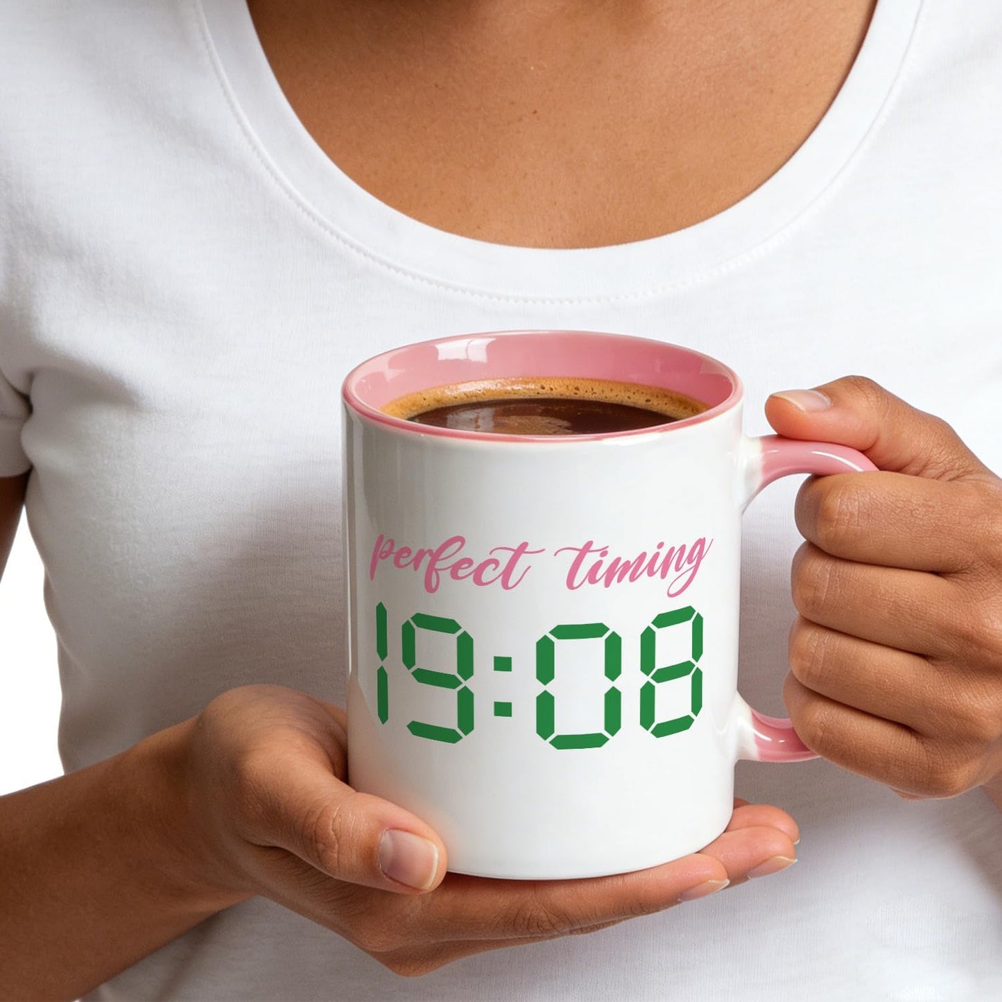 Taza Café Regalo Sorority Alpha Kappa Alpha Negro