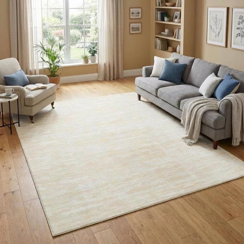 Alfombras 5x7ft para sala dormitorio oficina resistente manchas