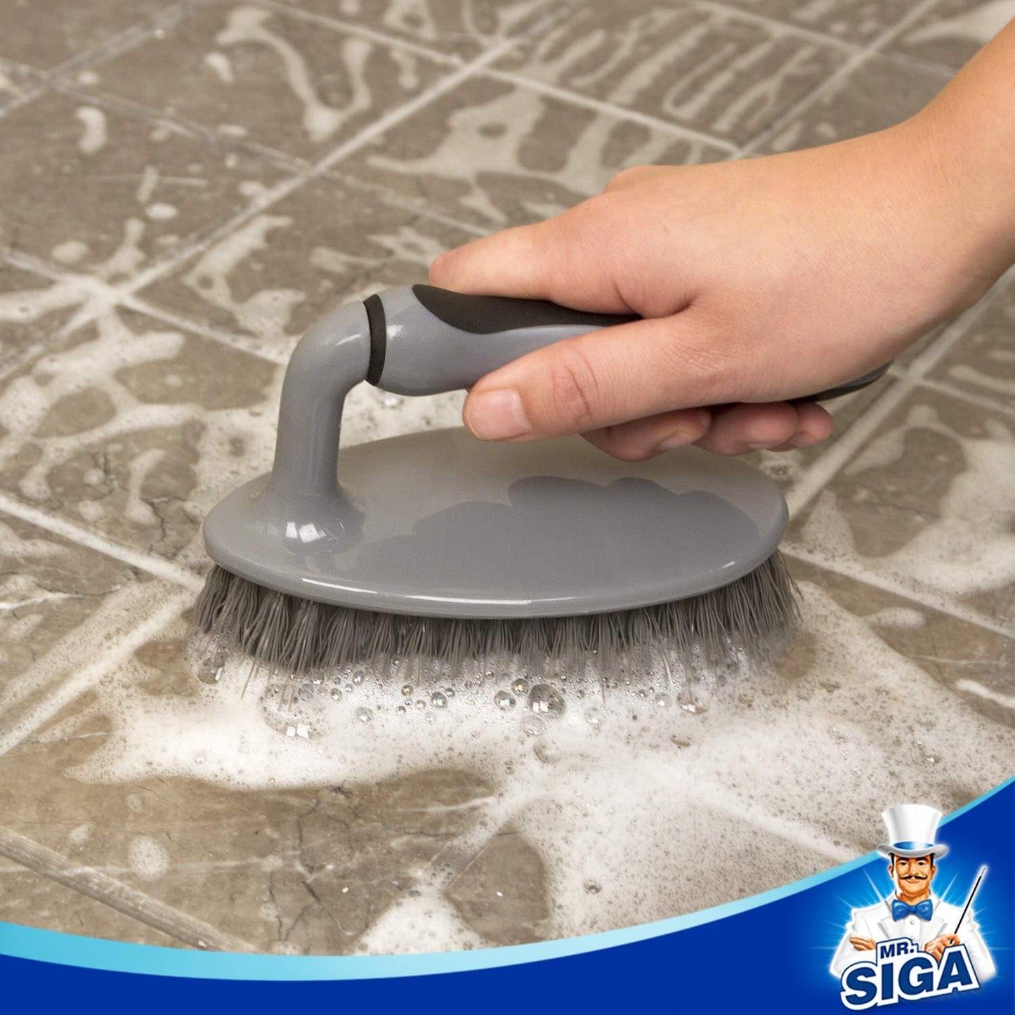 Cepillo limpieza baño ducha fregadero piso set 2