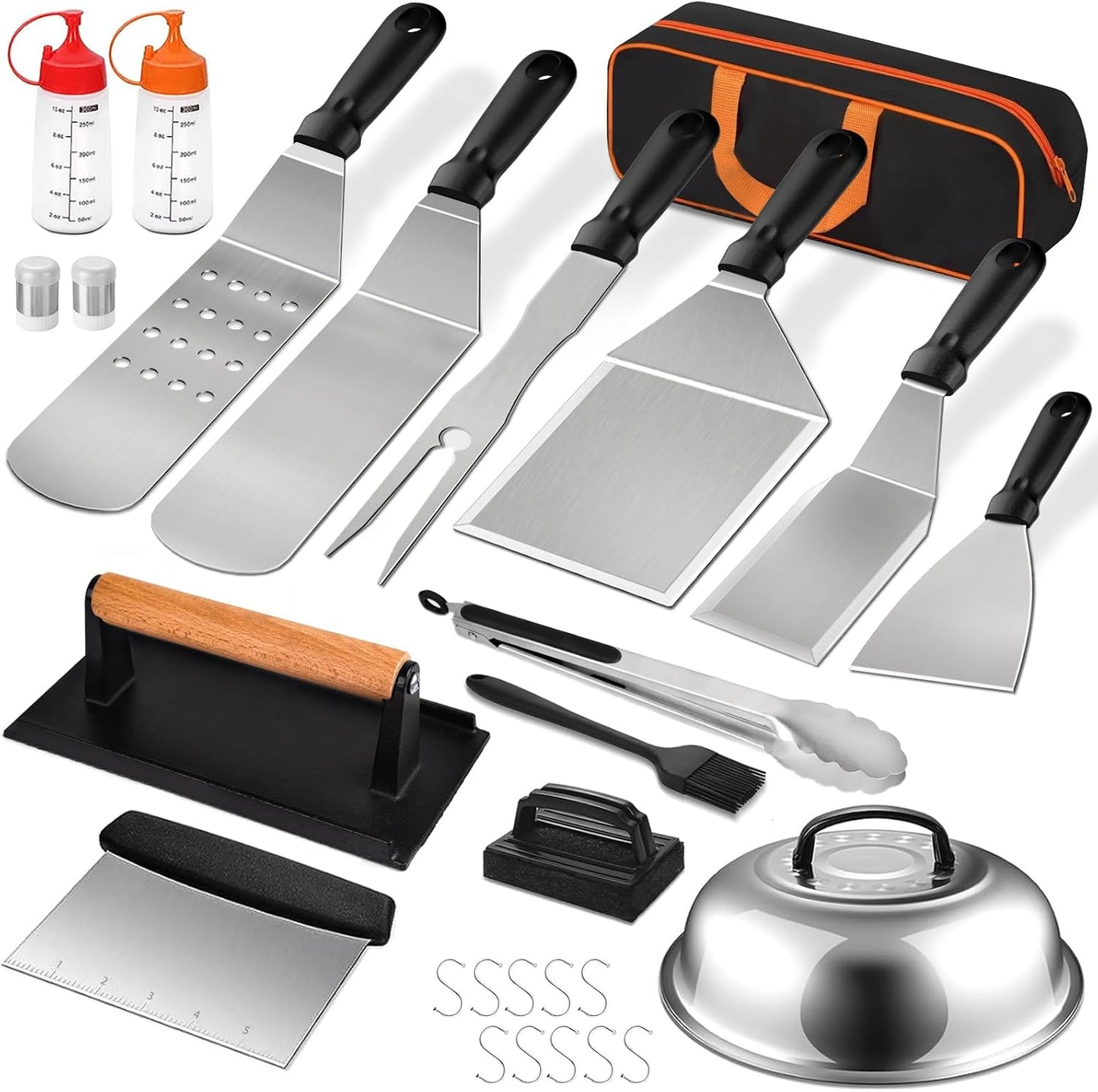 Kit 27 accesorios parrilla Blackstone y Camp Chef
