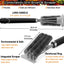 Cepillo parrilla 18pulg acero inox mango lujo
