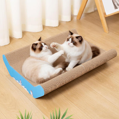 Rascador para gatos 22.8x16.5pulg protector muebles