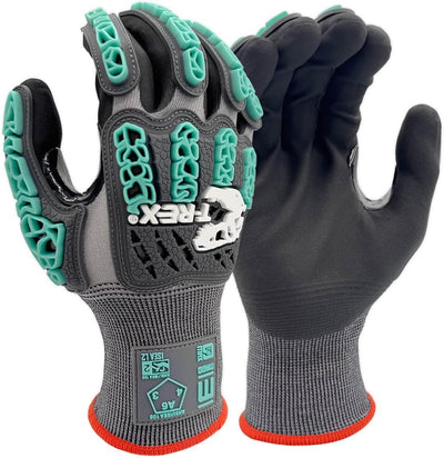 Guantes trabajo impacto ANSI A6 nivel 2 talla 8/M