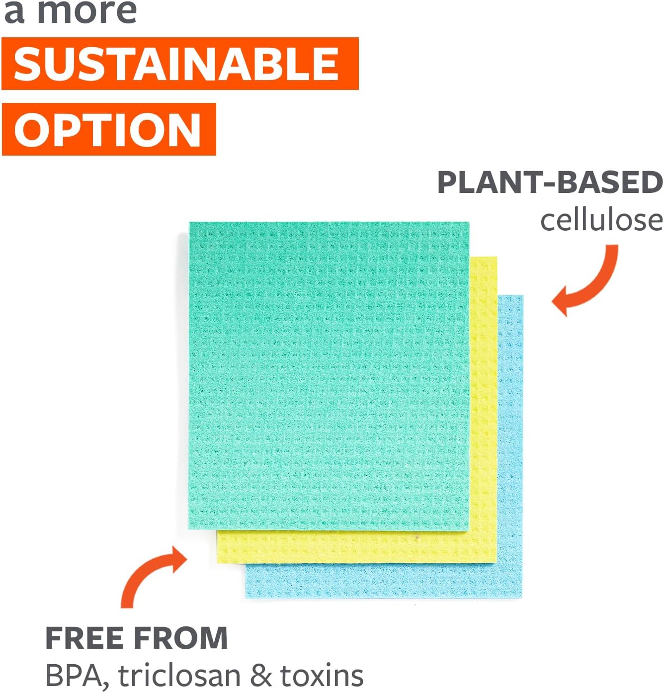 Paquete 6 paños cocina reutilizables microfibra absorbente