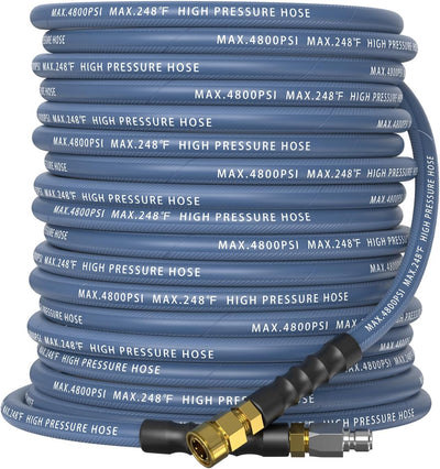 Manguera lavado 3/8pulg 75ft 4800PSI acero trenzado flexible