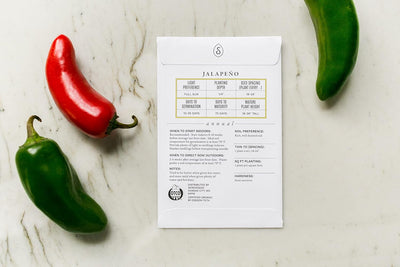 Semillas orgánicas sin GMO Albahaca Guisantes Brócoli