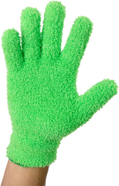 Guantes microfibra para limpieza plantas y ventanas