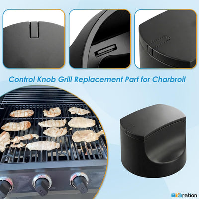 2 Pzas Perillas Control Parrilla Charbroil Serie Performance