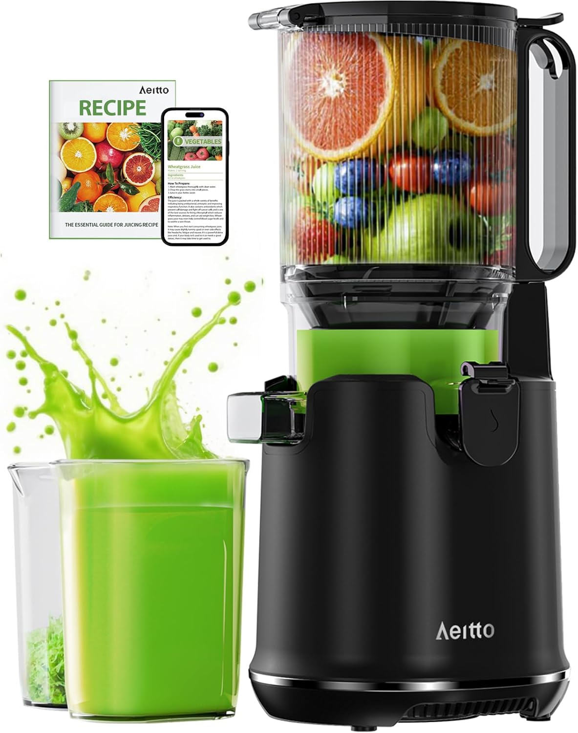 Extractor Jugos Autoalimentado Capacidad 1.7L