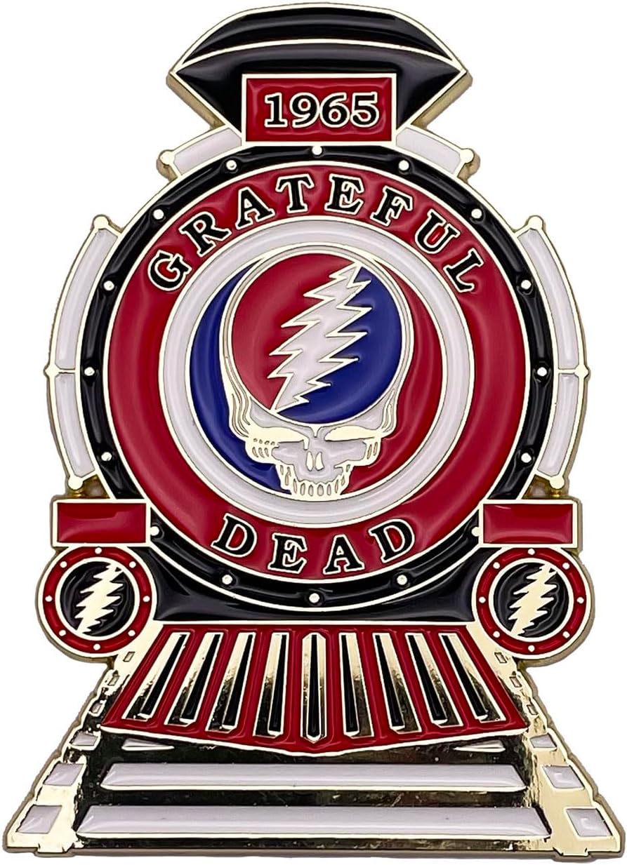 Imán esmaltado de tren SYF Grateful Dead