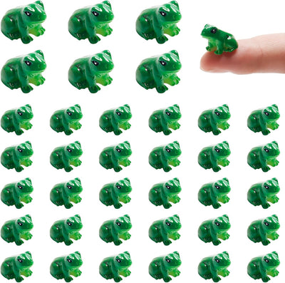 50 Pzas Ranas Resina Figuritas Jardín de Hadas Terrario