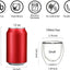 Juego de 2 vasos de café expreso de doble pared transparente