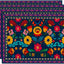 Set 4 Manteles Cinco de Mayo 12x18pulg Florales