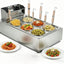 Cocina pasta comercial 6 cestas acero inox 110V