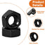 100 Tuercas Hex M6 Grado 8.8 Acero Carbono Negro