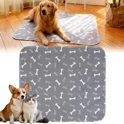 Almohadillas antideslizante para mascotas gris M 23.6x15