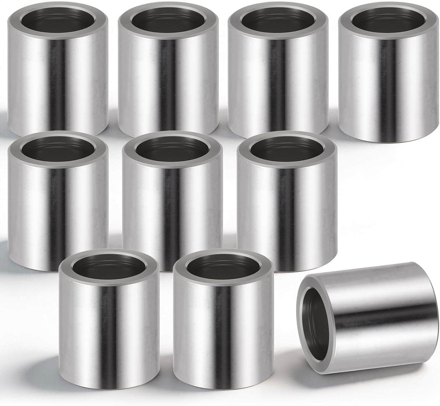 Espaciadores acero inox 7/8x5/8x1 pulg redondos