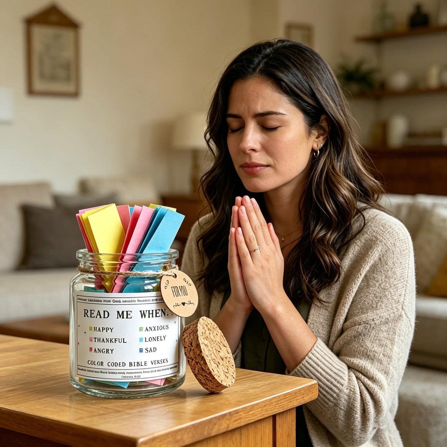Cesta cristiana para mamá esposa regalo spa cuidado personal