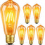 Bombilla LED Edison ST58 E26 2700K vintage cálida