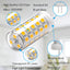 Pack 6 Bombillas LED G4 12V 4W 3000K Blanco Cálido Base Cerámica