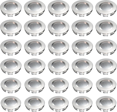 30 Tapones Acero Inox Caja Eléctrica 1/2, 3/4 y 1 Pulg
