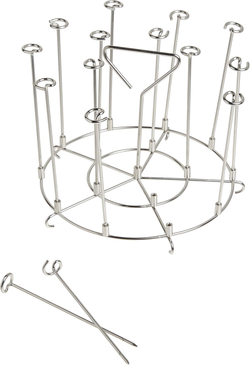 Soporte brochetas acero inox 1 pza