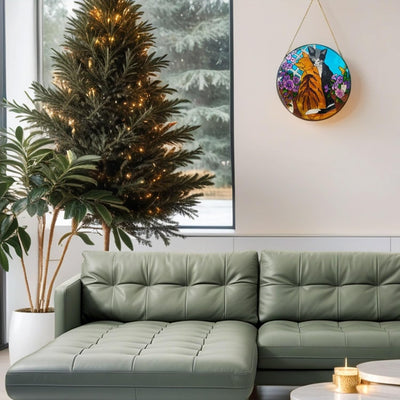 Atrapasoles colgante pared decoración escandinava 10pulg