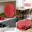 Máquina quesadilla 10pulg con pestillo antiadherente rojo