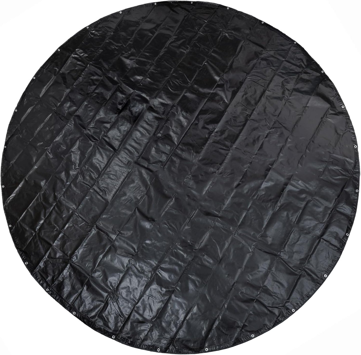 Lona redonda impermeable negra 10ft cubierta piscina inflable