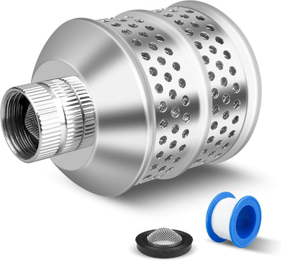 2 Cabezales Rociador Burbujeador 3/4pulg Aluminio Inox 40pulg
