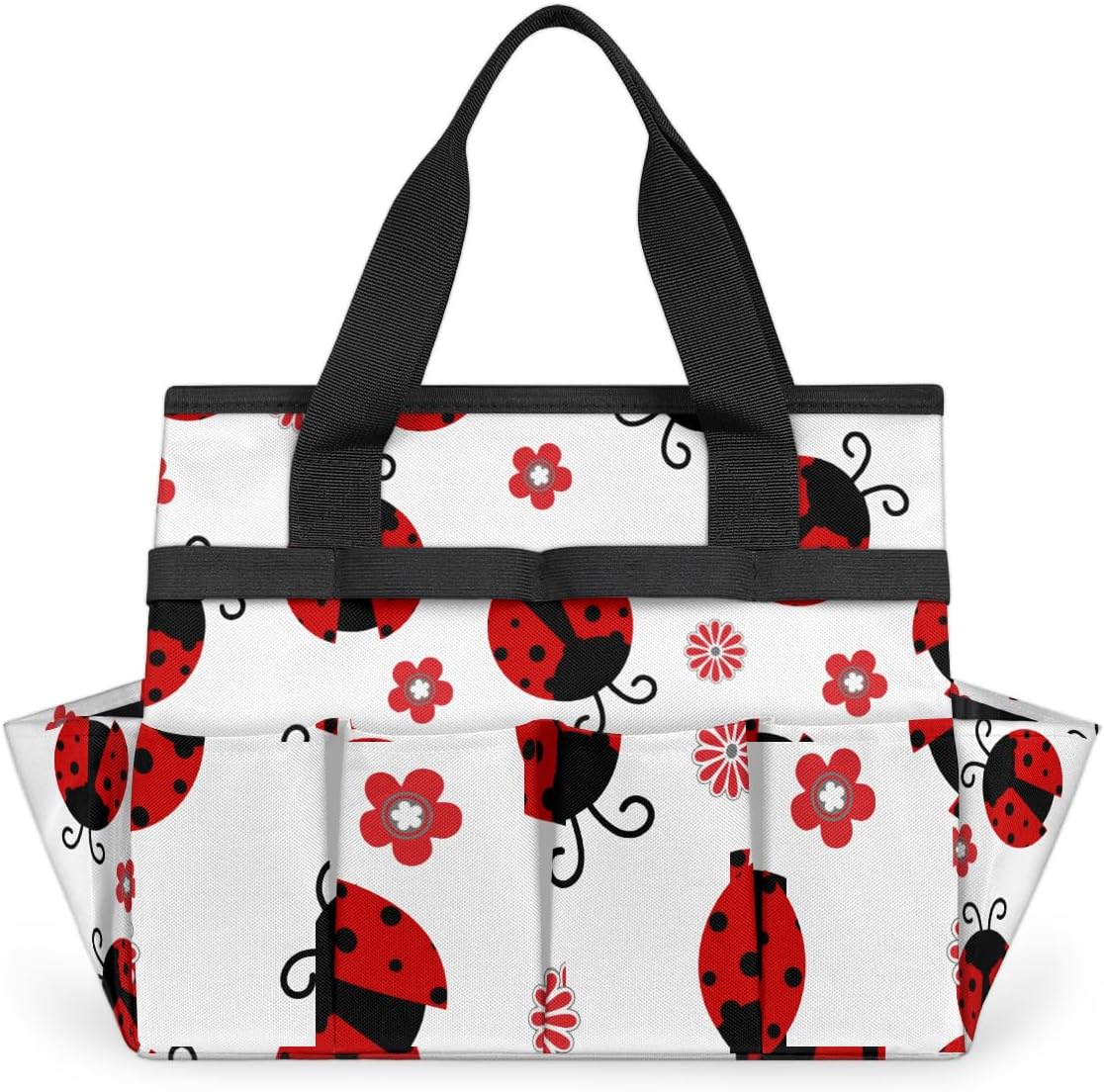 Bolsa herramientas jardinería Oxford resistente con asa