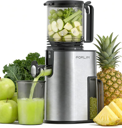 Exprimidor de frutas y verduras FORLIM sin BPA con boquilla ancha