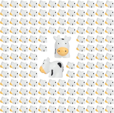 Set 100 figuras vacas resina decoración al aire libre mini jardín