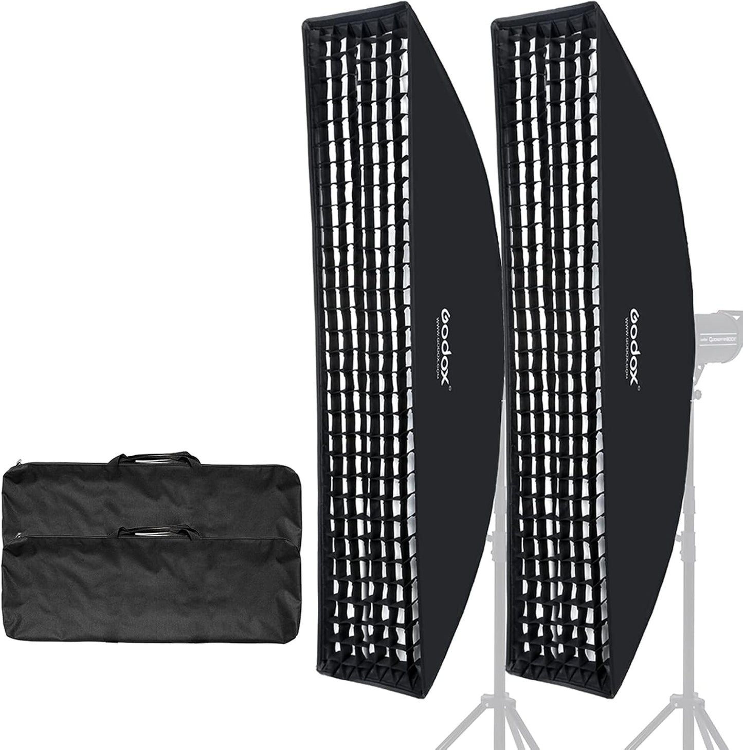 Caja rejilla panal 12x47pulg para flash estudio