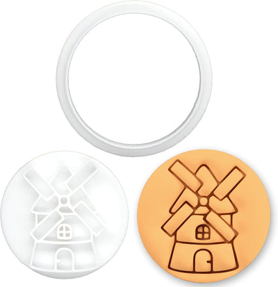 Molde para galletas Windmill Mini BAKERLOGY de estilo rústico