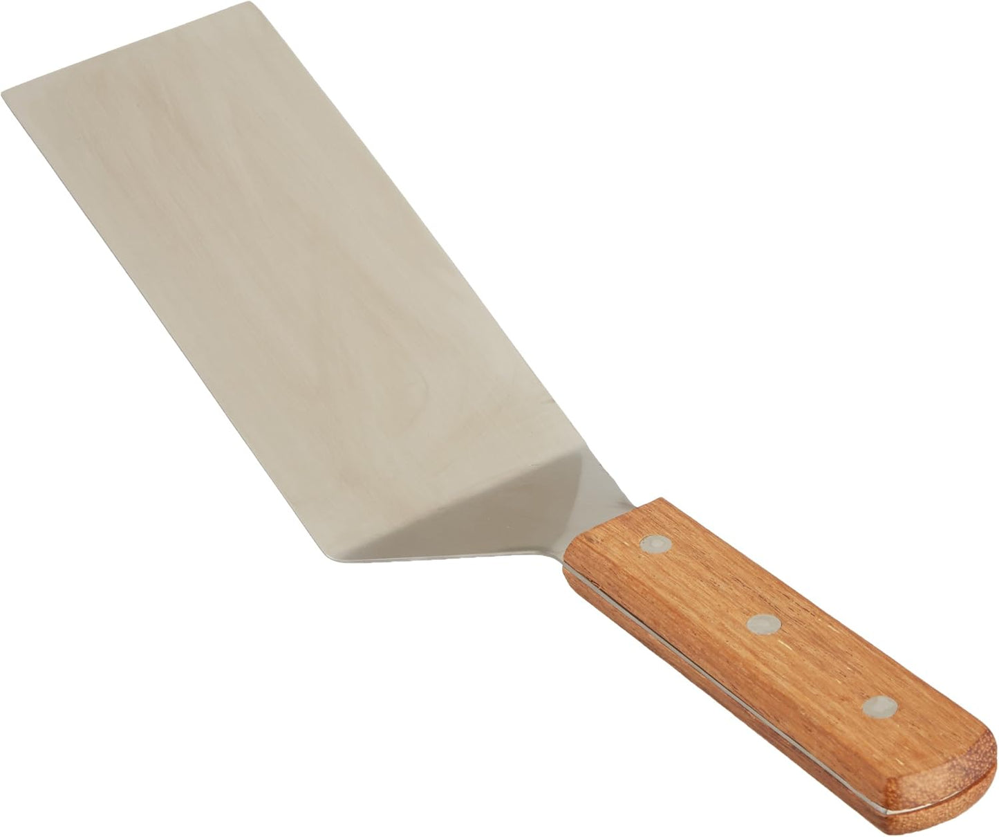 Torneador hoja recta 12pulg mango madera color marrón