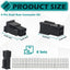 Set 8 Conectores Doble Fila 4 Pines 18-24 AWG Comp Molex