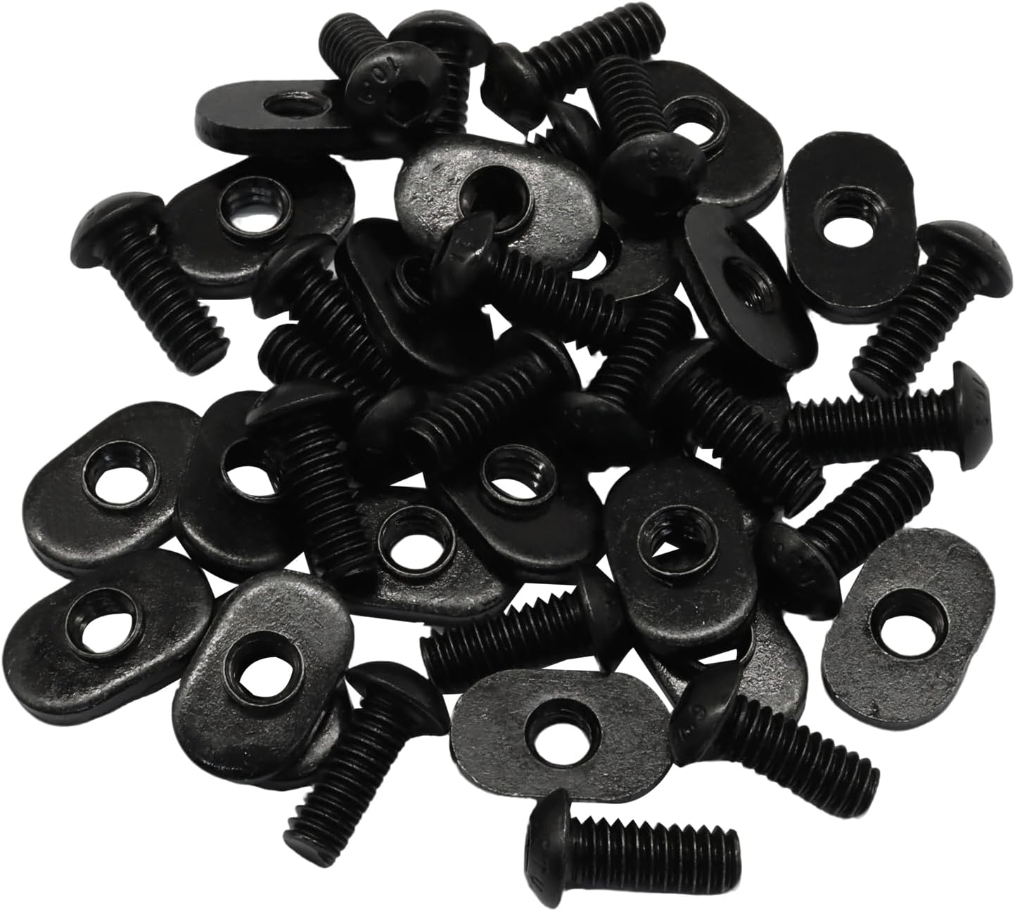 Pack 20 Tuercas T 1/4-20 para Perfiles Aluminio 1"