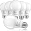 Pack 6 Bombillas LED A19 E26 9W 3000K Blanco Cálido