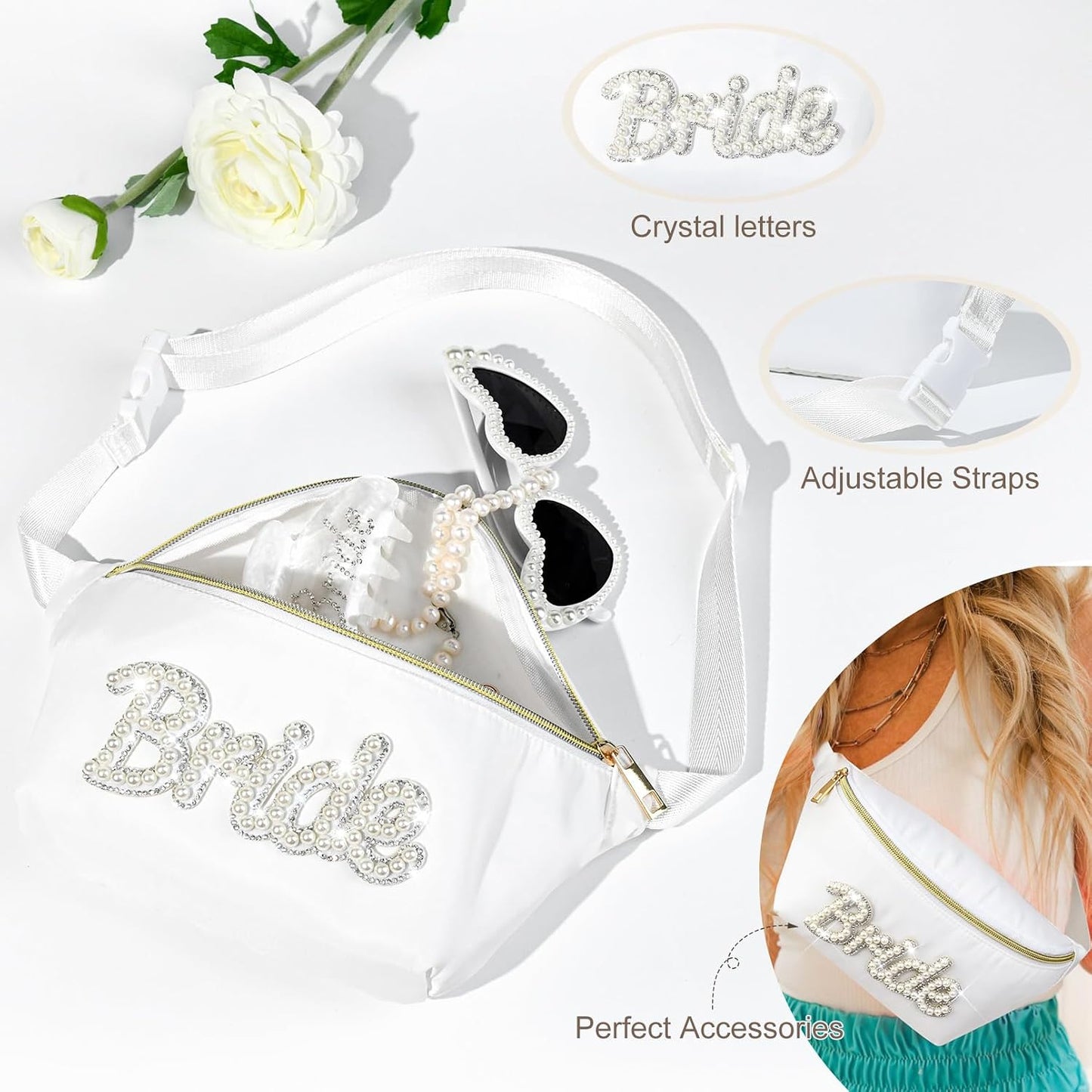 Riñonera para novia regalos despedida soltera boda