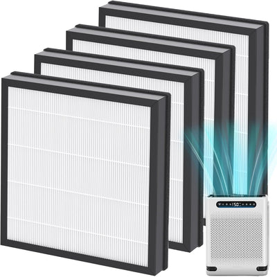 Filtro aire 3en1 con carbón XenonLab HAP605 HAP607 paq 4